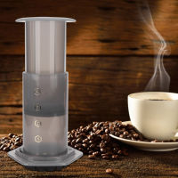 Zerone Coffee Maker 240ml เครื่องทำกาแฟแบบพกพาในครัวเรือนพลาสติกพร้อมกระดาษกรอง 400 ชิ้น