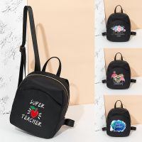 2022 Shoulder Mini Small Backpack Multi-Function Ladies Phone Pouch Pack Ladies School Teacher Print Backpack Bags Teachers Gift 【AUG】