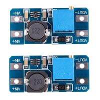 2pcs MT3608 DC-DC adjustable step-up power converter module for Arduino &amp; More