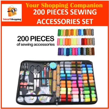 Sewing Box Kit DIY Multipurpose Needle & Thread Set Home Sewing Kit for Hand  Stitching Embroidery Sewing Accessories