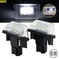 2x HID ใบอนุญาตหมายเลขทะเบียนแสงสำหรับเปอโยต์206 207 306 307 308 5008สำหรับซีตรอง C3 C4 C5 Berlingo Saxo Xsara Picasso