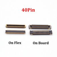 10 ชิ้น 40 พินสําหรับ Xiaomi Mi Note 10 Note10 Pro Note 10 Lite CC9 Pro LCD Display FPC Connector Screen Flex Plug บนเมนบอร์ด