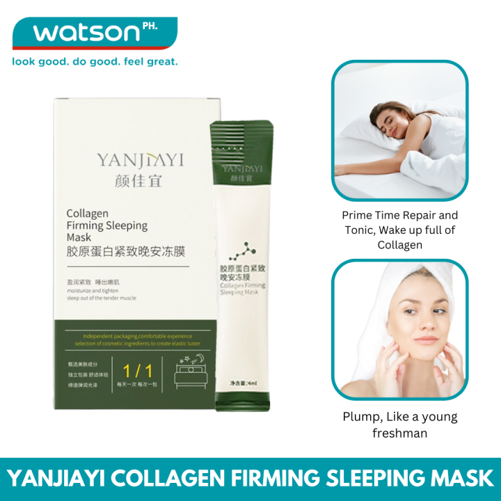 Original YANJIAYI Collagen Firming Sleeping Mask, Hydration, Firmness