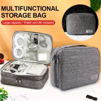 Portable Cable Storage Bag Travel Electronic Digital Organizer Waterproof USB Data Line Organizador Charger Plug Storage Bag