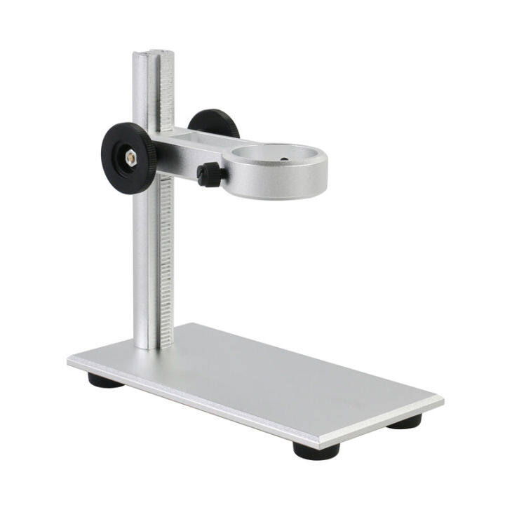 microscope-stand-ใหม่-ขาตั้งอลูมิเนียมอัลลอยด์ยึดกล้องจุลทรรศน์-bracketแบบพกพาusbดิจิตอลอิเล็กทรอนิกส์กล้องจุลทรรศน์