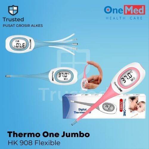 Thermometer Digital Thermo One Jumbo HK 908 OneMed Lazada Indonesia