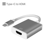 Gratis Ongkir USB C HDMI Type C ที่ต่อ HDMI Mac 3.1แปลงอะแดปเตอร์ Typec เป็น Hdmi HDMI USB 3.0 Type-C อลูมิเนียมสำหรับอะแดปเตอร์สำหรับ Macbook