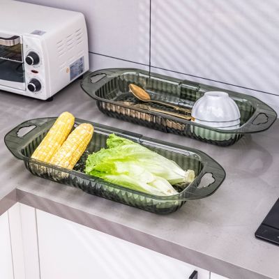【CC】✾❁卍  Multifunctional Drain Basket New Household Telescopic Sink Wholesale Vegetable 1pc