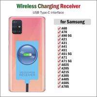 Qi Wireless Charging Receiver For Samsung Galaxy A21 A31 A41 A51 A71 A30 A60 A70 A90 5G A20 S A21S Type-C Adapter USBC Connector