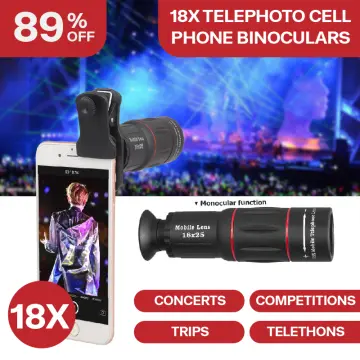 massive 18x lens for your smartphone
