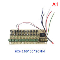 TUN แผงวงจร PCB บอร์ดตรวจสอบแบบ9 18ทิศทางแผงจ่ายไฟ DC สำหรับสวิทช์แหล่งจ่ายไฟกระแสไฟฟ้าสายไฟ LED