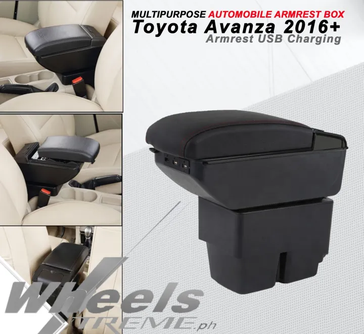 Toyota Avanza 2016-2021 Car Arm Rest with USB Charging Port (Center ...