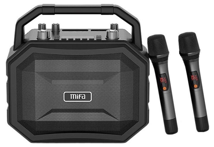 ลำโพง-mifa-karaoke-gen2-ไมค์คู่-เชื่่อมต่อด้วยbluetooth-5-0-กำลังขับ-100-watts