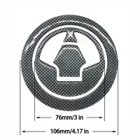 【SALE】 dilsualumsoft1976 แผ่นคาร์บอนไฟเบอร์สำหรับรถยนต์,สติ๊กเกอร์ยางกันรอยสำหรับ Honda Suzuki Yamaha Ninja GSXR 1ชิ้น