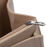 Felt Backpack Insert Organizer Storage Bag Universal Bag In Bag Men Women Shoulder Tote Bags Handbag Organizers(Dark Khaki)