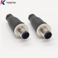 KESHE 2Pcs 4พิน ขั้วต่อตัวผู้ PG7 M12 ขั้วต่อเซ็นเซอร์ เซ็นเซอร์แบบไร้สาย 12mm ครับ ขั้วต่อแบบวงกลม อุปกรณ์สำหรับอุตสาหกรรม