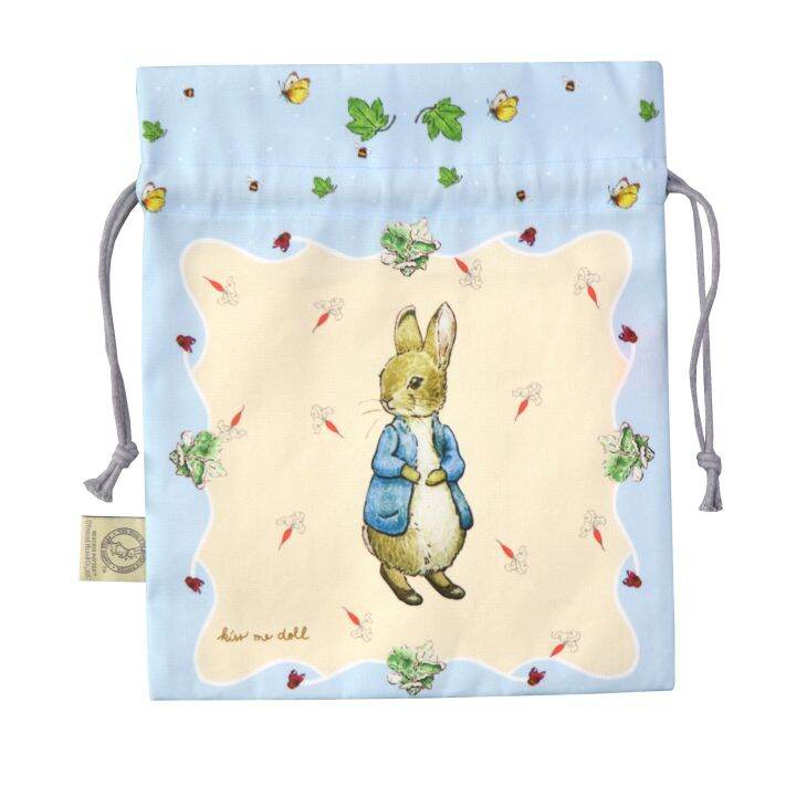 kiss-me-doll-ลาย-peter-rabbit-ปีเตอร์แรบบิท-pt-shopping-ขนาด-100-100-cm-ผ้าพันคอ-ผ้าคลุมไหล่