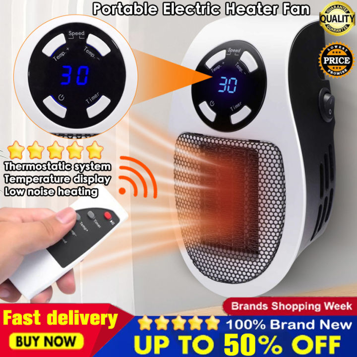 👍High Quality👍Portable Electric Heater Plug In Wall Heater Room Heating