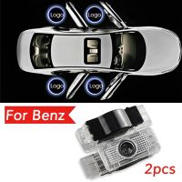 2PCS Led Door Logo Laser Projector Light For Mercedes Benz C w203 Accessories Emblem Ghost Shadow Lamp Bulbs  LEDs HIDs