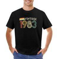 Vintage 1983, 40Th Birthday Gift T-Shirt Oversized T Shirt Sublime T Shirt Sweat Shirts, Men