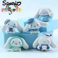 Sanrio โมเดล Kuromi Cinnamoroll ตุ๊กตาของขวัญเด็กทำมือ Kawaii DIY ตกแต่งภาพเคลื่อนไหวอุปกรณ์ต่อพ่วง