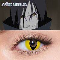 Sweetcircle Rinnegan คอนแทคเลนส์นารูโตะ,คอสเพลย์อนิเมะสีเทาเลนส์ตาฮาโลวีน2ชิ้น/คู่