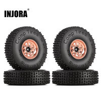 Njora 65*19มม. 1.0นิ้ว beadlock ล้อยางชุดสำหรับ RC Crawler รถ Axial SCX24 deadbolt JEEP JLU Gladiator (W1003-T2440))