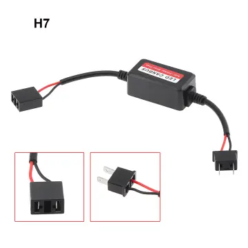 Error Free Resistor Anti Flicker Led Canbus Decoder Adapter  H1/H3/H4/H7/H8/H9/H11 Durable Headlight Led Canbus Decoder Canceller 