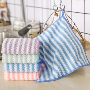 Kitchen Non-Stick Oil Honeycomb Absorbent Cotton Square Towel Rag Hand Towel  - China Kitchen Hand Towel and Cleaning Hand Towel price