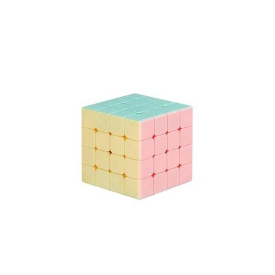 CFB 4X4 Magic Cube Macaron Color Magic Cube สำหรับเด็กผู้ใหญ่4X4 Magic Cube,เกมสมอง,เล่นของเล่นสำหรับเด็ก,ของขวัญคริสต์มาสสำหรับเด็กหญิงและเด็กชาย