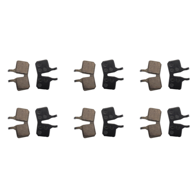 6 Pair Bike Brake Pads Resin Bicycle Disc Brake Pads for Magura MT5 MT7 Mountain Bike Brake Pads