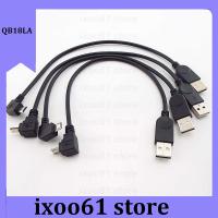 ixoo61 store Up Down Left Right Angled 90 Degree Micro USB Male to Male Data Charge Connector Cable Adapter for Tablet Cell Phone