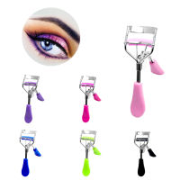 【LuckShops】BEAUTYBIGBANG  A4 Chrome Band Comb Eyelash Curler Multicolor Wide-angle Side Beauty Makeup False Eyelash Auxiliary Curler Beauty Tool Curl Eyelashes