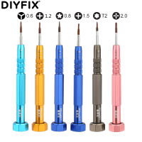 DIYFIX 1Pcs ไขควงแม่เหล็ก Y Tip Philipsl Pentalobe Torx สำหรับ iPhone XS Max XR 8 7 6 6S Plus เปิดถอดแยกชิ้นส่วนซ่อมเครื่องมือ