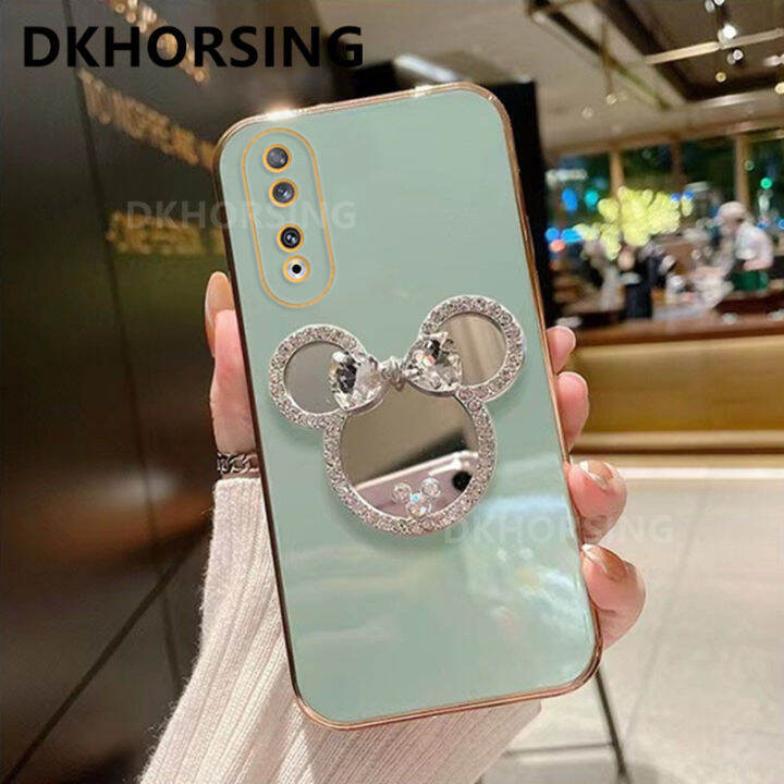 dkhorsing-ตัวยึดกระจกแต่งหน้าคริสตัลปลอกอ่อน-honor-90-5g-honor-90-lite-honor-70-lite-เคสโทรศัพท์-honor90ป้องกันเลนส์กล้องกันกระแทก-honor70-lite