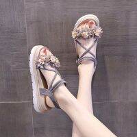 ขายดีที่สุด ioztt2023 - /№┋❧ Sandals 2023 New All-match Platform Shoes Flat with Soft Sole Fashion