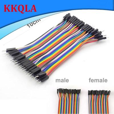 QKKQLA 10Cm 40Pin Diy Dupont Jumper Wire Line Eclectic Cable Male To Male Female To Male Female F M Connector Cord
