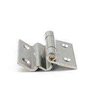 Double Right-Angle Bent Hinge for Industrial Cabinets and Equipment Folding 304 Stainless Steel 180 Degrees