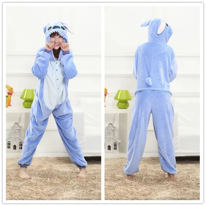 animal-stitch-kigurumi-unicorn-onesie-teenagers-women-pajamas-funny-flannel-warm-soft-overall-onepiece-night-home-jumpsuit