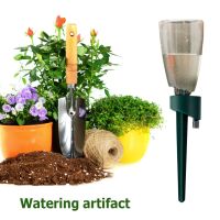 Self-Watering Spikes System with Bottle Adjustable Switch Drip Irrigation Lazy Potted Timing Seepager Garden Plants Watering Pot Watering Systems  Gar