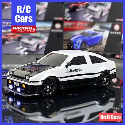 1:16 4WD RC Drift Car AE86 Initial D JDM Racing Vehicle Toys For Boys 18Km/H 2.4G Remote Control Cars Gifts For Adults Kids