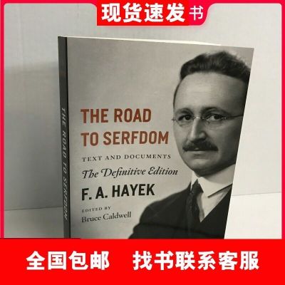 จุดถนนสู่การเป็นทาสโดยหนังสือภาษาอังกฤษ F-A-Hayek
