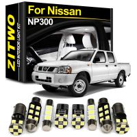 Parstar 5Pcs LED Interior Light Lamp Kit For Nissan NP300 Frontier 2016 2017 2018 2019 2020 2021 2022 Car Reading Trunk Canbus