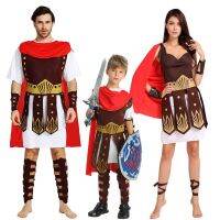 Classic elegant king cosplay costume party dress Italy Roman imperial Roman warriors