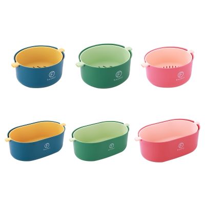 【CC】✐✥  Multi-purpose Washing Basket Noodles Vegetables Fruit Rice Strainer Layer Plastic Drain