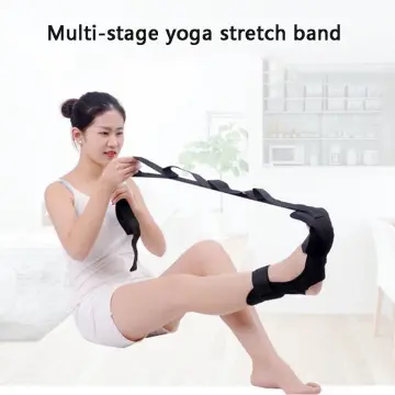 Yoga Stripe Stretch Strap For Non Elastic Leg And Foot Ligament