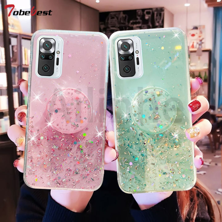 เคสโทรศัพท์-xiaomi-redmi-มี11a-9a-9-9c-10-10a-เคสกระจกรูปหัวใจมี-a1แวววาวดาวกรอบด้านหลังป้องกันใสซิลิโคน-tpu-แบบนิ่ม