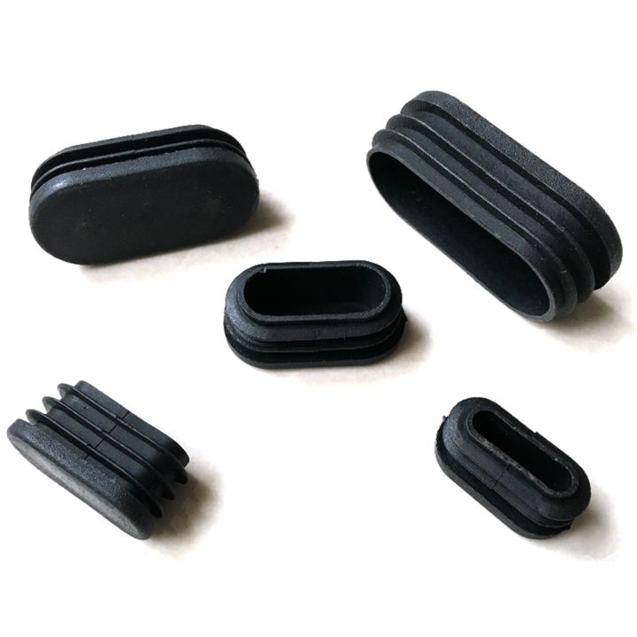 5-10pcs-black-oval-plastic-pipe-plug-ellipse-blanking-end-cap-tube-plugs-non-slip-chair-leg-caps-for-furniture-legs-protectors