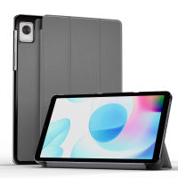 Casing Tablet แผ่น Realme สำหรับ2022 OPPO X 11นิ้วแบบไตรพับได้พับฝาเป็นฐานเคสสำหรับ Realme ป้องกันอัจฉริยะ PU แผ่น Realme ขนาดเล็ก8.7นิ้ว tcubjb