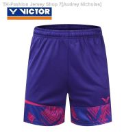 ♘ Audrey Nicholas Victory ใหม่ กางเกงขาสั้น แห้งเร็ว เหมาะกับการวิ่ง เล่นกีฬา แบดมินตัน เทนนิส สําหรับผู้ชาย และผู้หญิง 9028